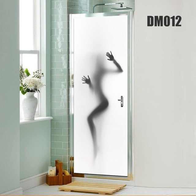3D Forest Wall Mural Art Door Sticker