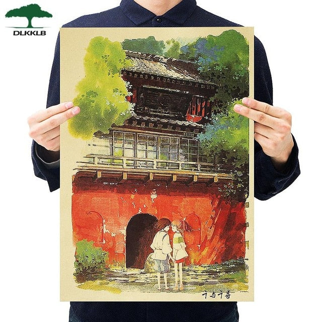 Hayao Anime Movie Poster Set