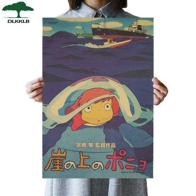 Hayao Anime Movie Poster Set