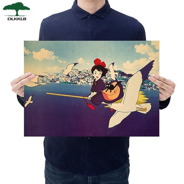 Hayao Anime Movie Poster Set