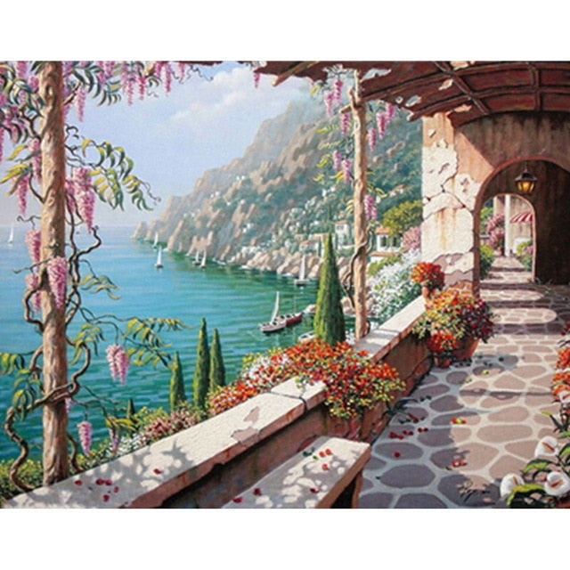 Landscape Framed Pictures Wall Art