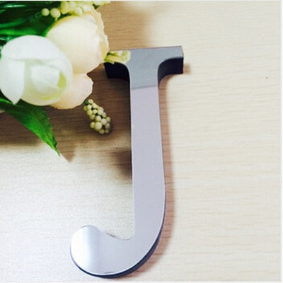 New Acrylic Mirror 3D DIY Alphabets Wall Stickers