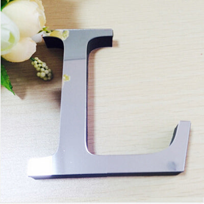 New Acrylic Mirror 3D DIY Alphabets Wall Stickers