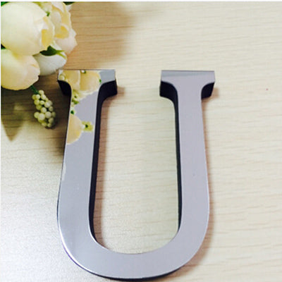 New Acrylic Mirror 3D DIY Alphabets Wall Stickers