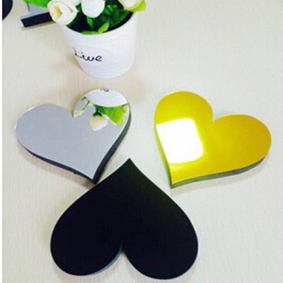 New Acrylic Mirror 3D DIY Alphabets Wall Stickers
