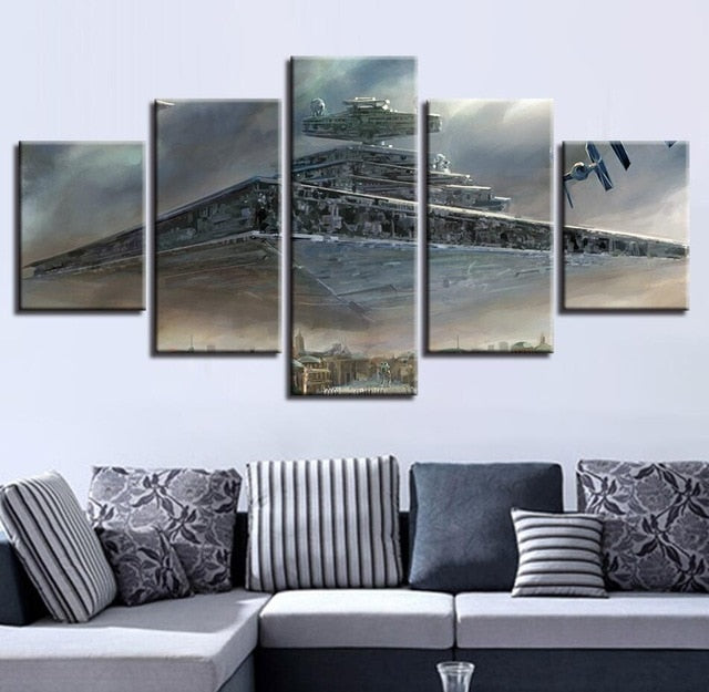 Modern Bedside Background Decor Artwork Poster