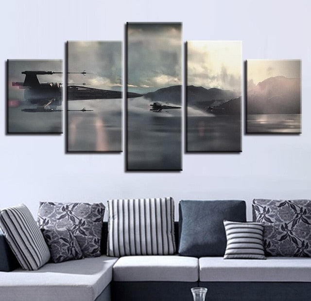 Modern Bedside Background Decor Artwork Poster