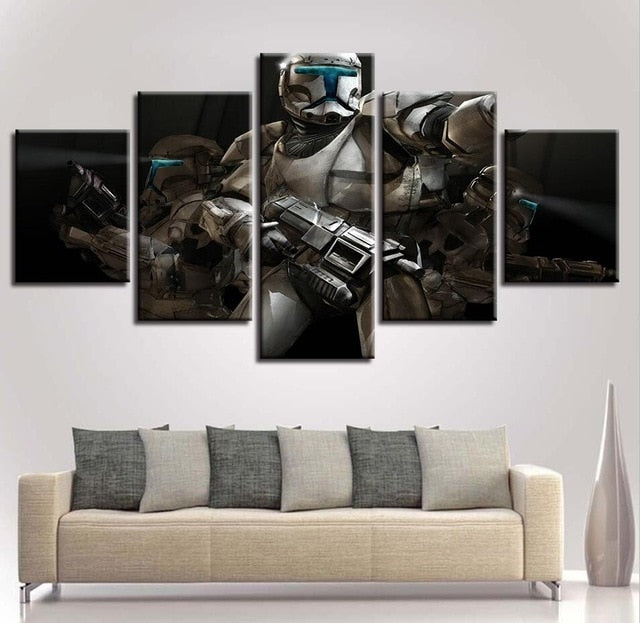 Modern Bedside Background Decor Artwork Poster