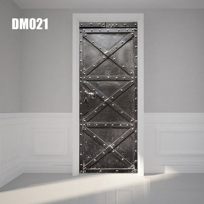 3D Forest Wall Mural Art Door Sticker
