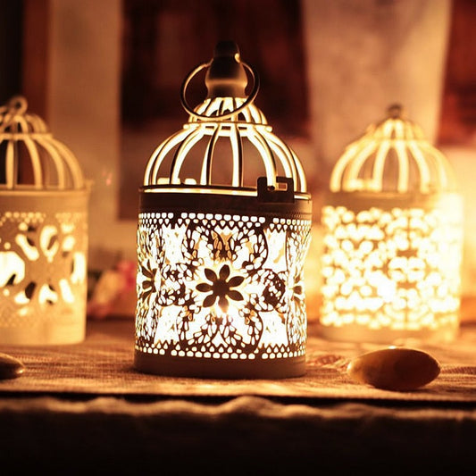 Moroccan Lantern Votive Candle Holder