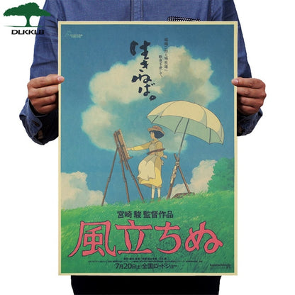 Hayao Anime Movie Poster Set