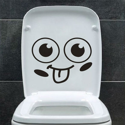 Funny Smile Bathroom & Toilet Wall Stickers