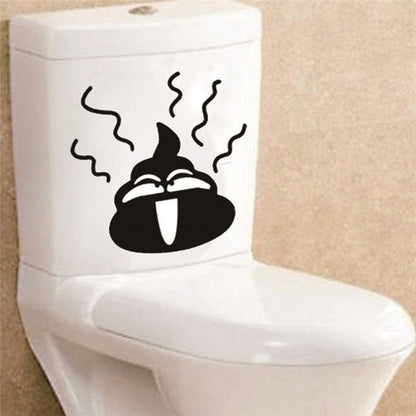Funny Smile Bathroom & Toilet Wall Stickers