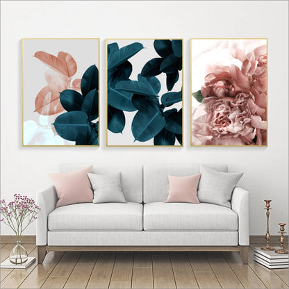 Floral Nordic Poster Wall Posters For Living Room