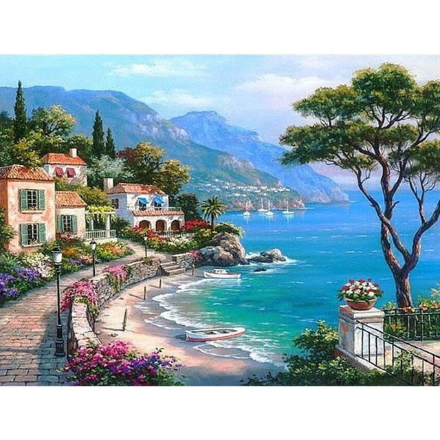 Landscape Framed Pictures Wall Art