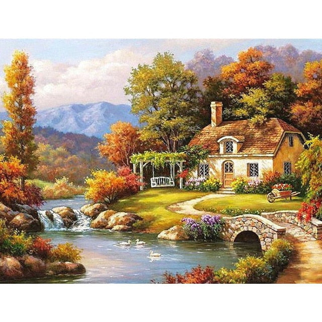 Landscape Framed Pictures Wall Art