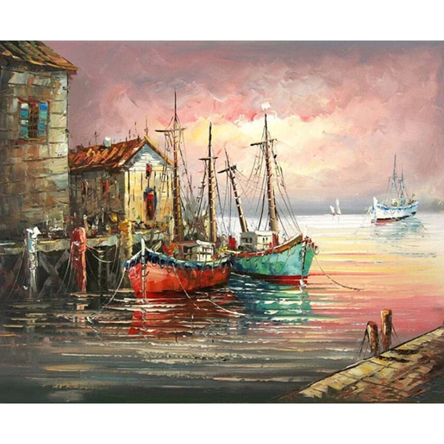Landscape Framed Pictures Wall Art