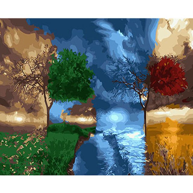 Landscape Framed Pictures Wall Art