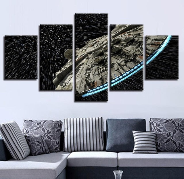 Modern Bedside Background Decor Artwork Poster