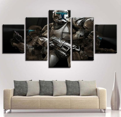 Modern Bedside Background Decor Artwork Poster