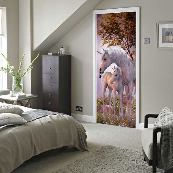 3D Beautiful Landscape Adhesive Door Stickers