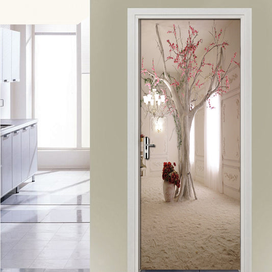 3D Creative PVC Self Adhesive Waterproof Door Stickers